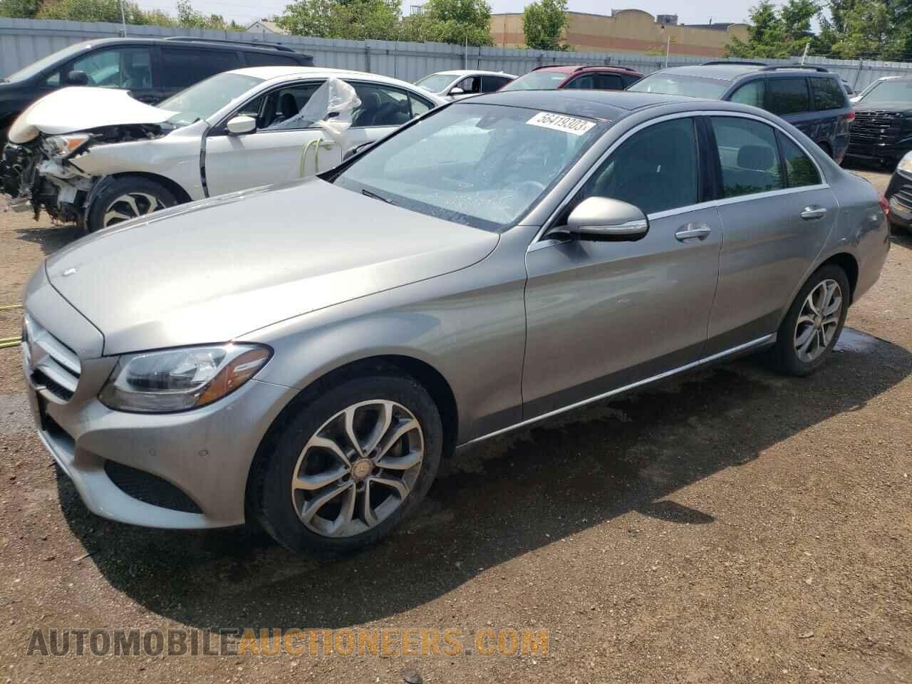 55SWF4KB1FU078410 MERCEDES-BENZ C-CLASS 2015