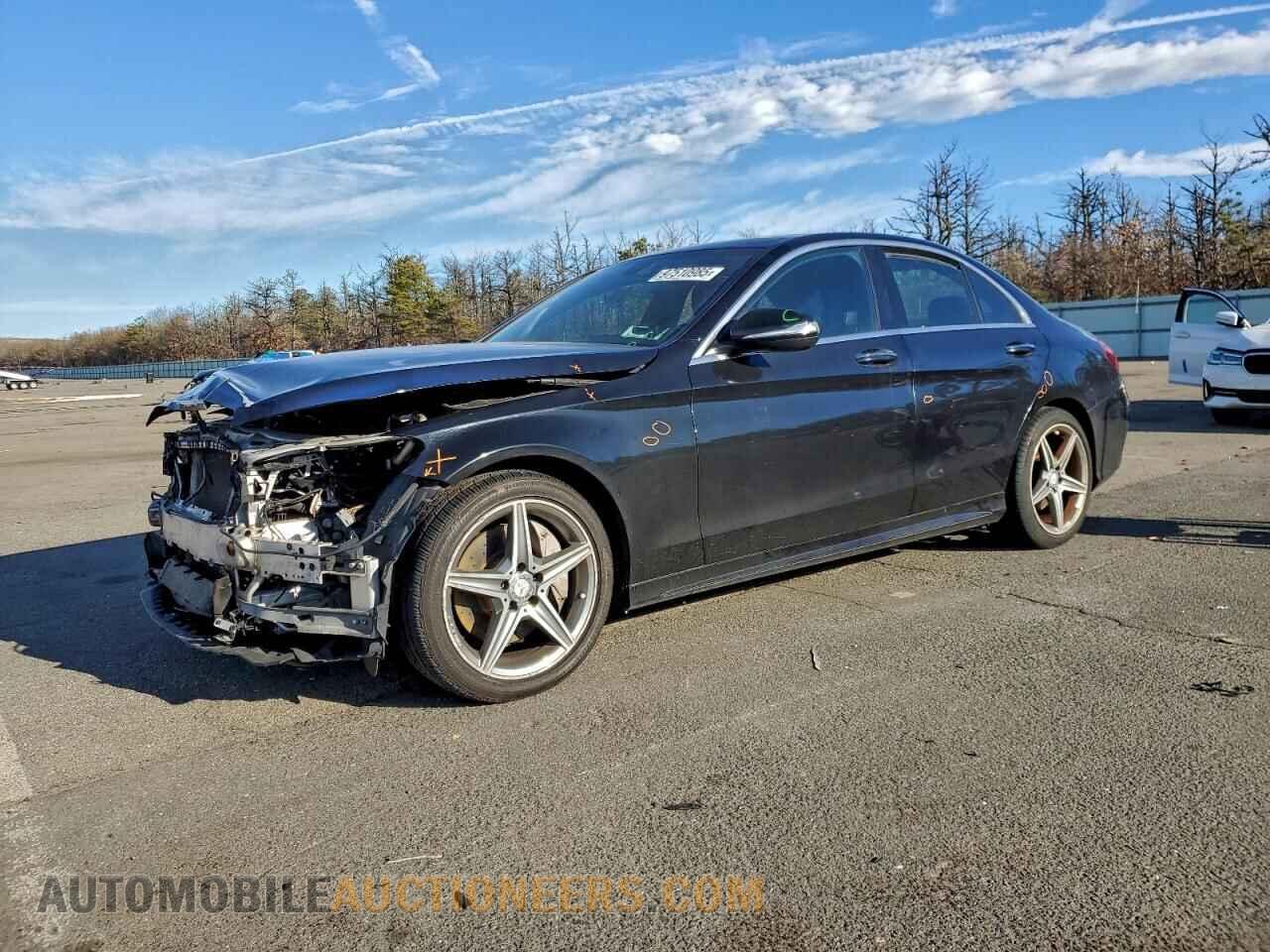 55SWF4KB1FU079623 MERCEDES-BENZ C-CLASS 2015