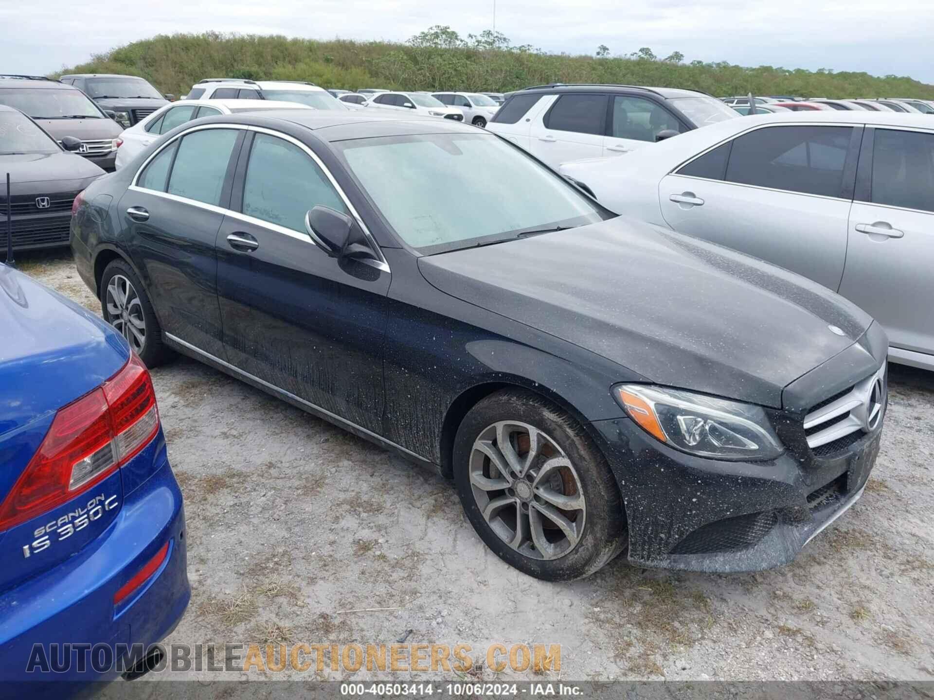 55SWF4KB1FU087673 MERCEDES-BENZ C 2015