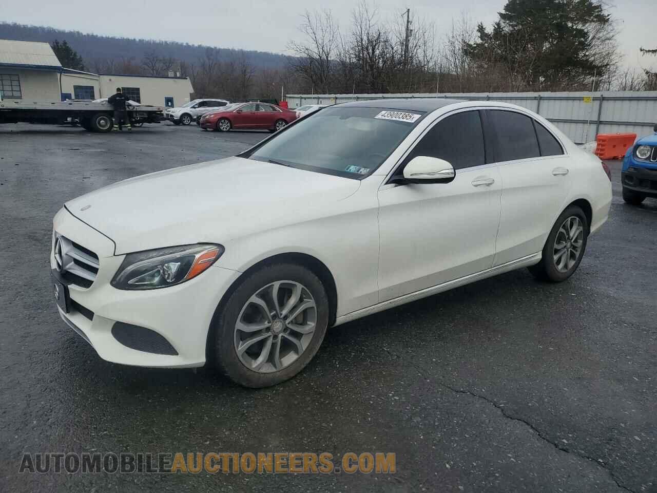 55SWF4KB1FU092923 MERCEDES-BENZ C-CLASS 2015