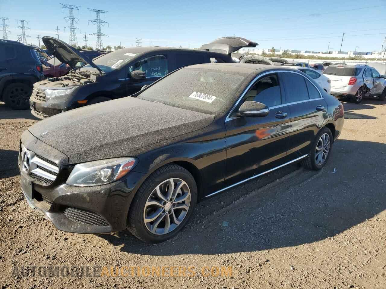 55SWF4KB1FU093263 MERCEDES-BENZ C-CLASS 2015