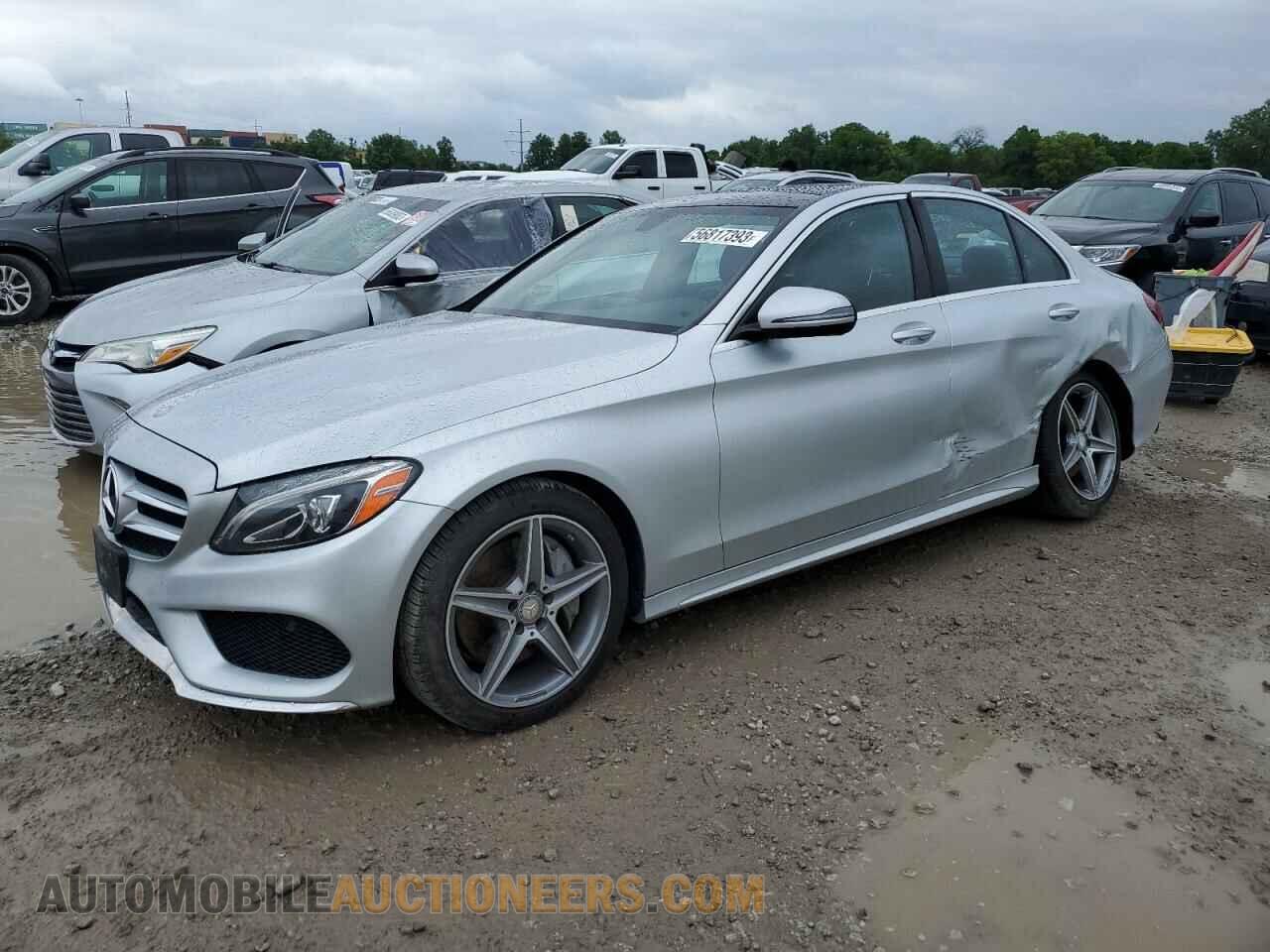55SWF4KB1GU097718 MERCEDES-BENZ C-CLASS 2016