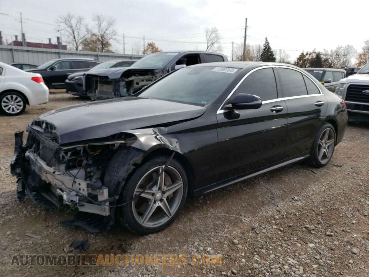 55SWF4KB1GU122083 MERCEDES-BENZ C-CLASS 2016