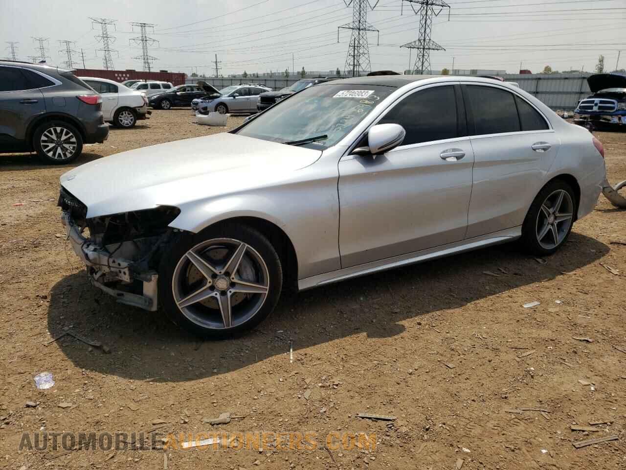 55SWF4KB1GU122844 MERCEDES-BENZ C-CLASS 2016