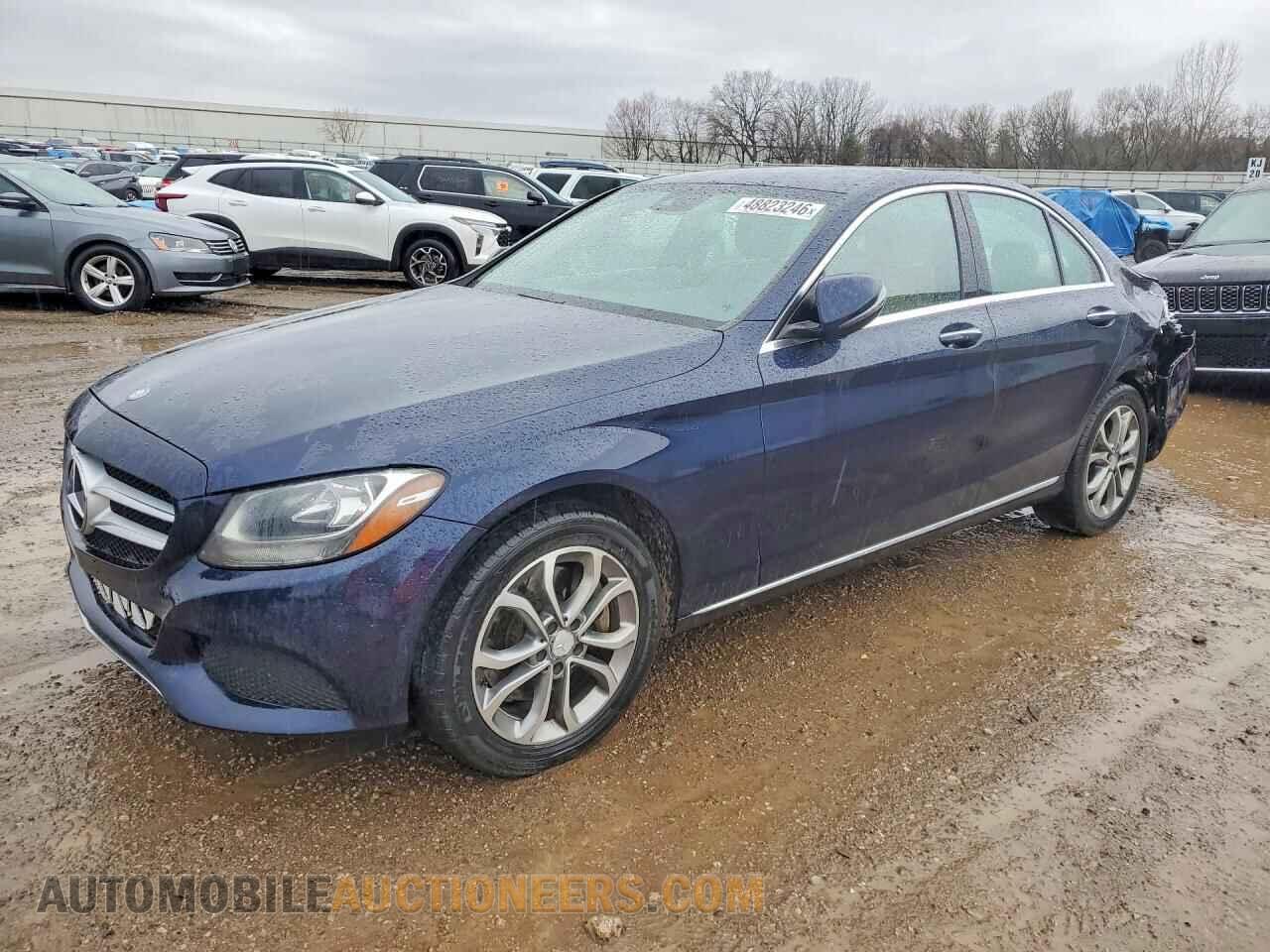 55SWF4KB1GU128207 MERCEDES-BENZ C-CLASS 2016