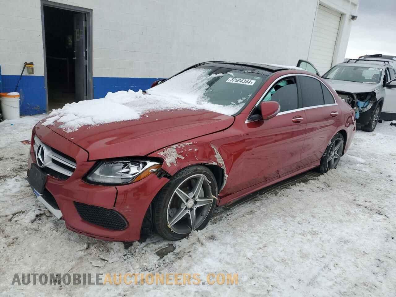 55SWF4KB1GU134380 MERCEDES-BENZ C-CLASS 2016