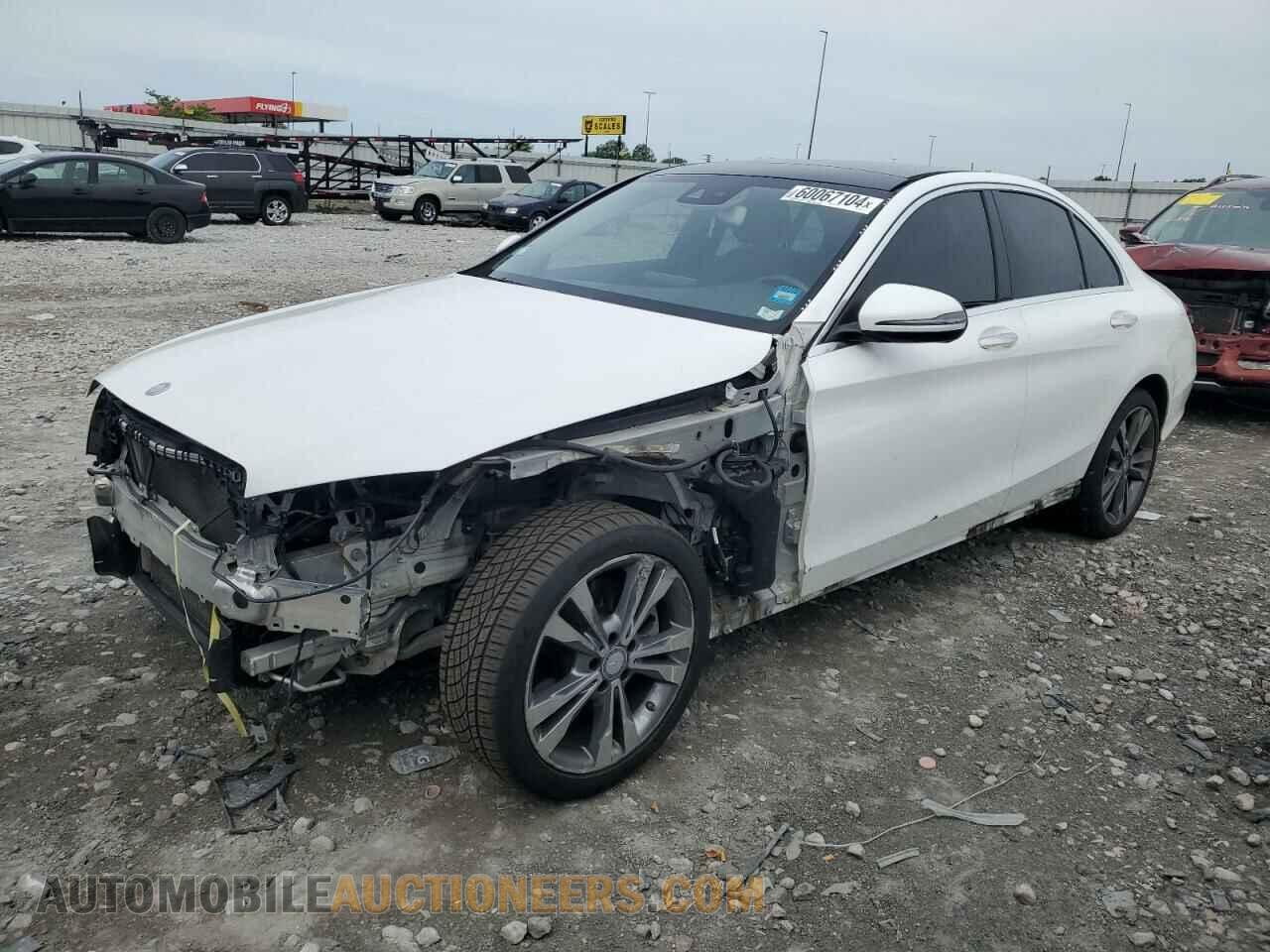 55SWF4KB1GU157271 MERCEDES-BENZ C-CLASS 2016