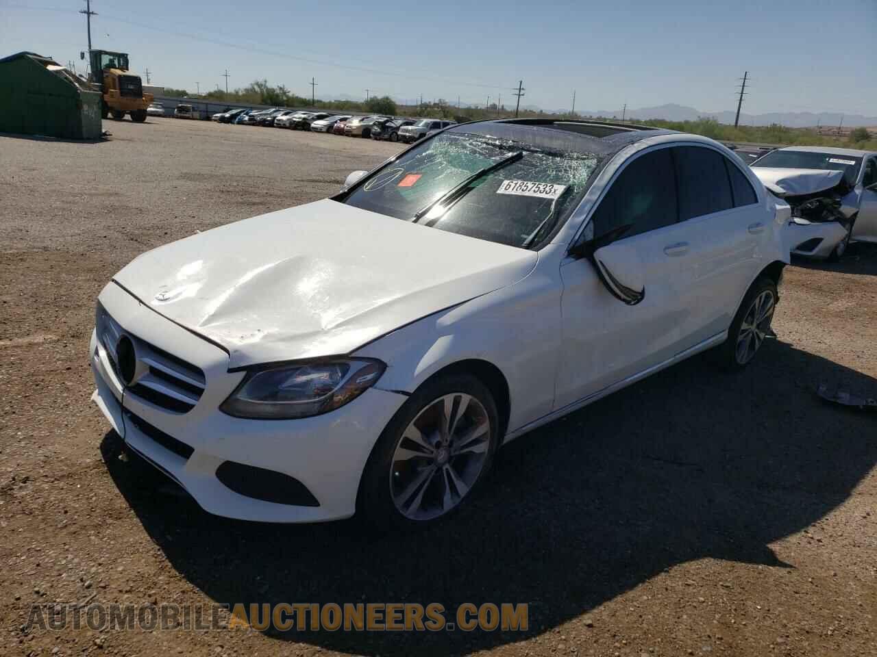 55SWF4KB1GU174796 MERCEDES-BENZ C-CLASS 2016