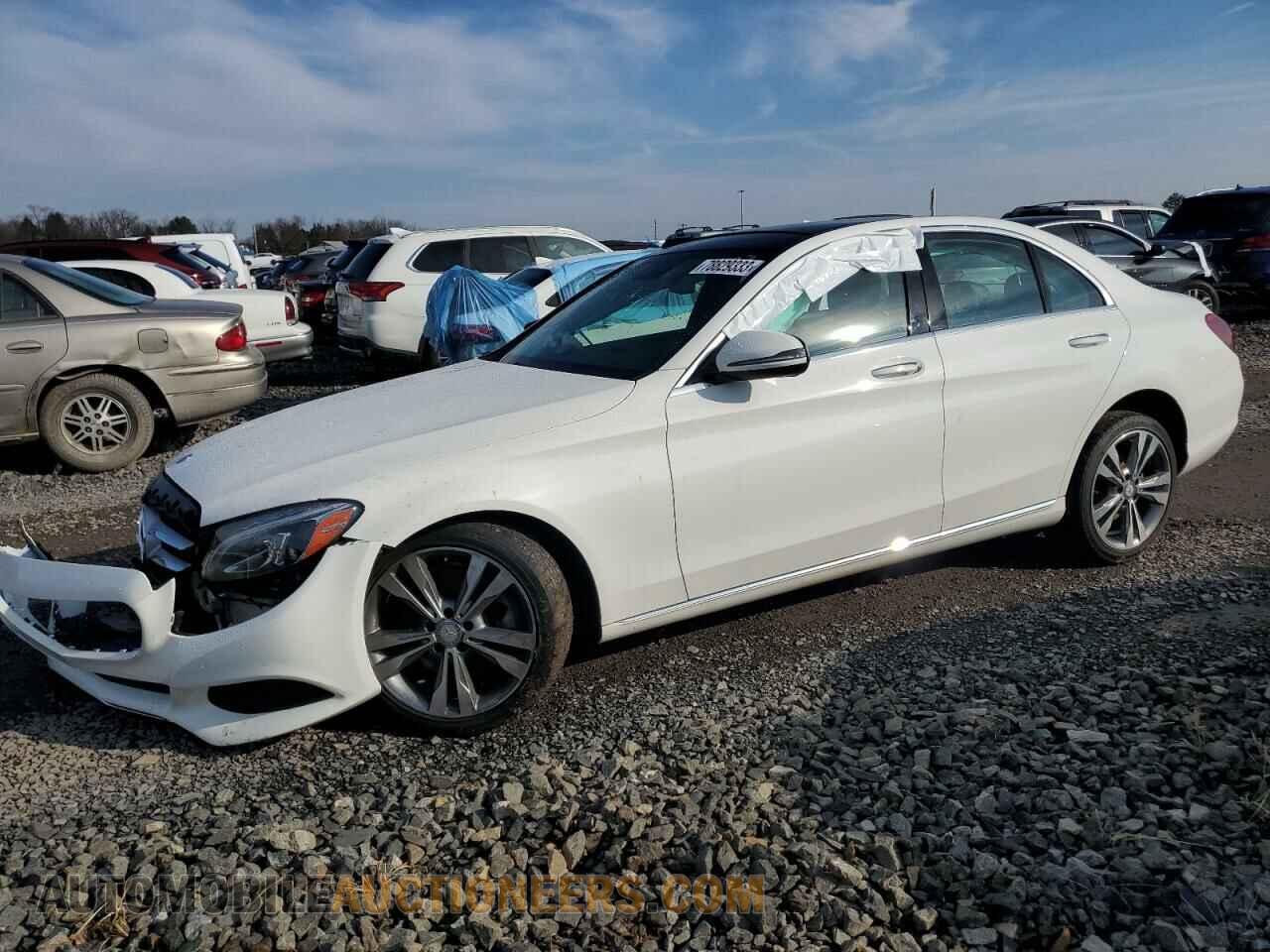 55SWF4KB1HU203313 MERCEDES-BENZ C-CLASS 2017