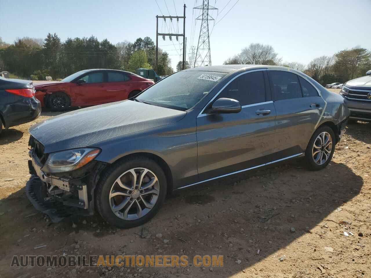 55SWF4KB1HU208656 MERCEDES-BENZ C-CLASS 2017