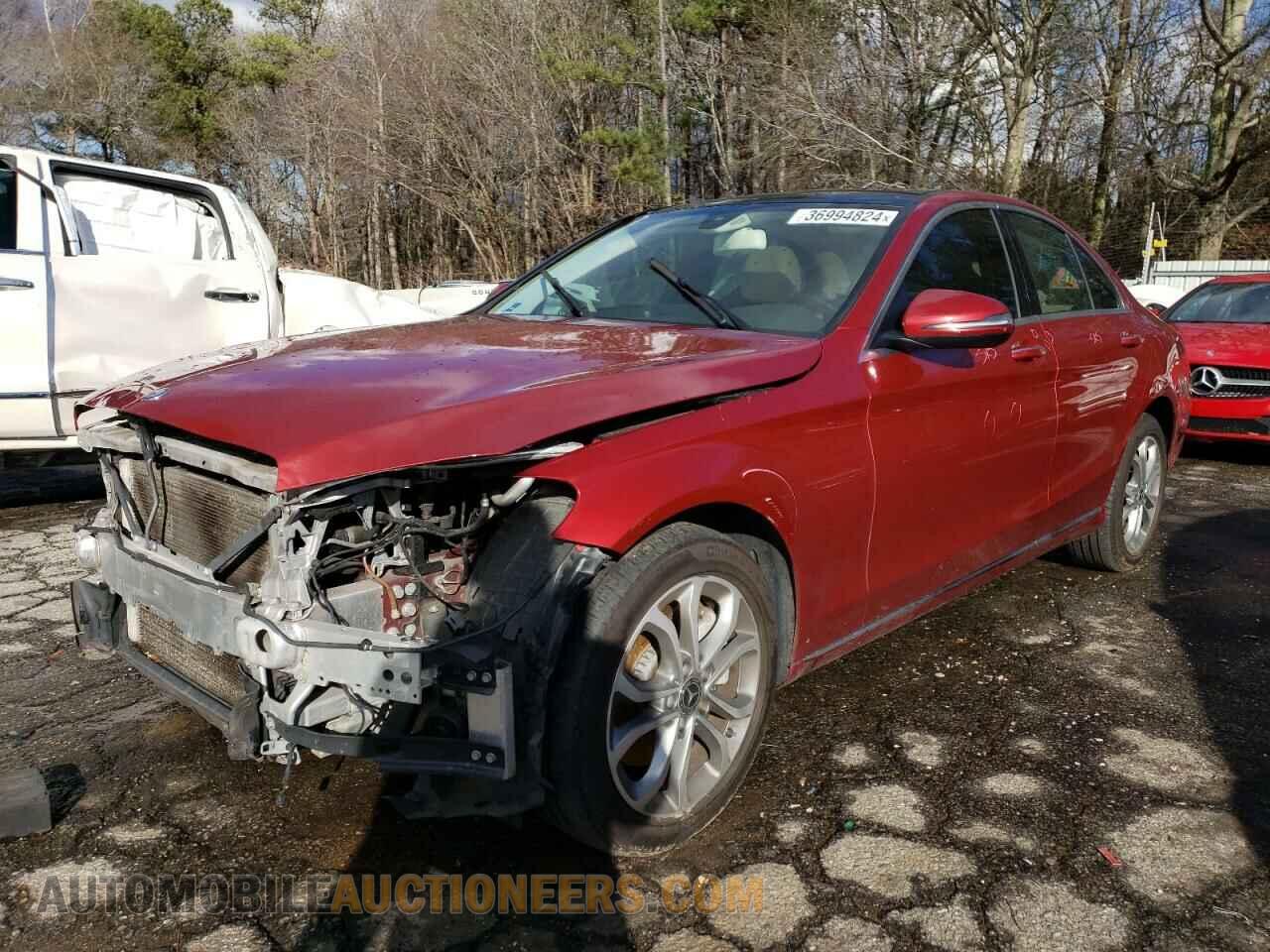 55SWF4KB1HU215882 MERCEDES-BENZ C-CLASS 2017