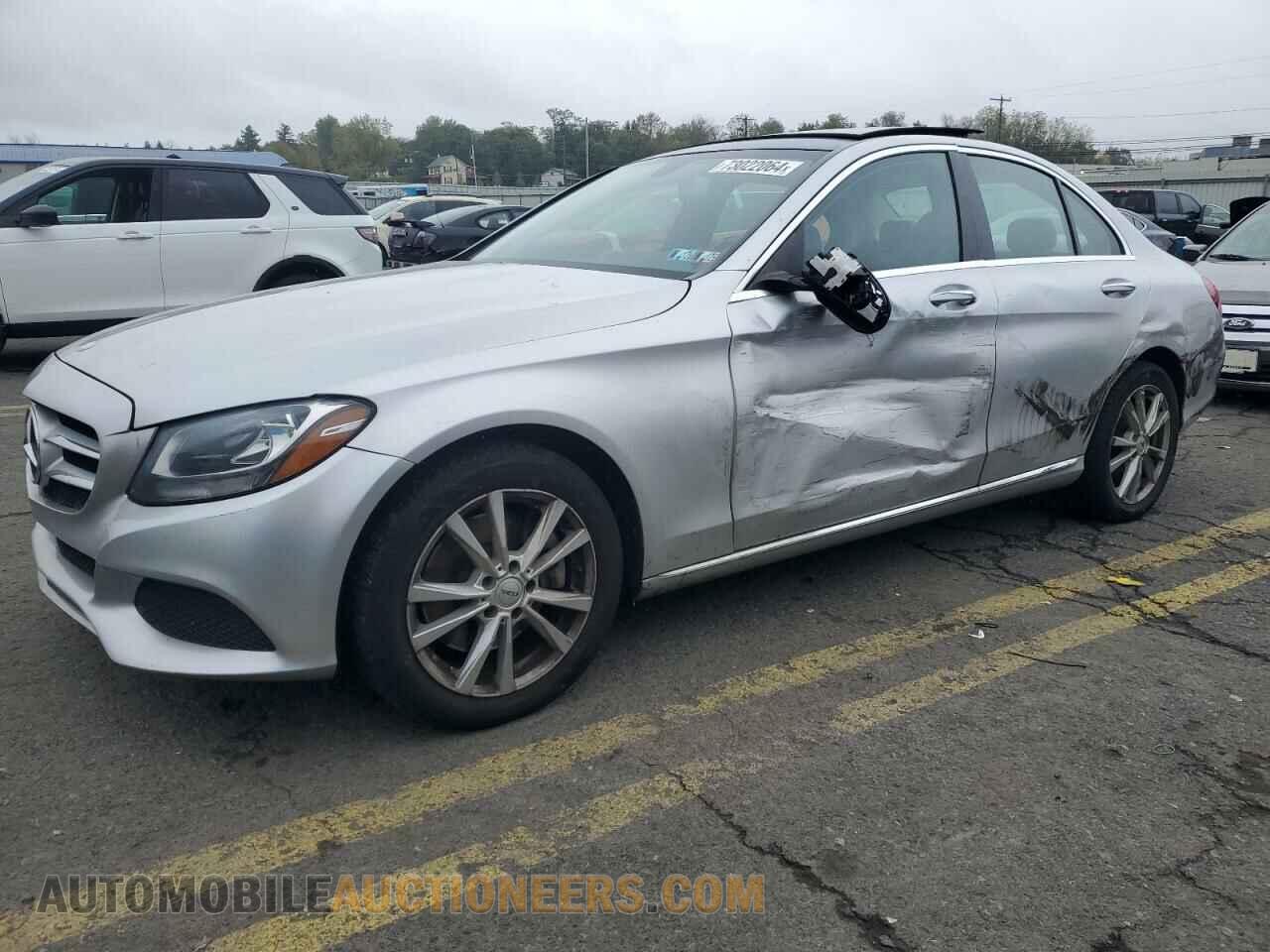 55SWF4KB1HU217325 MERCEDES-BENZ C-CLASS 2017