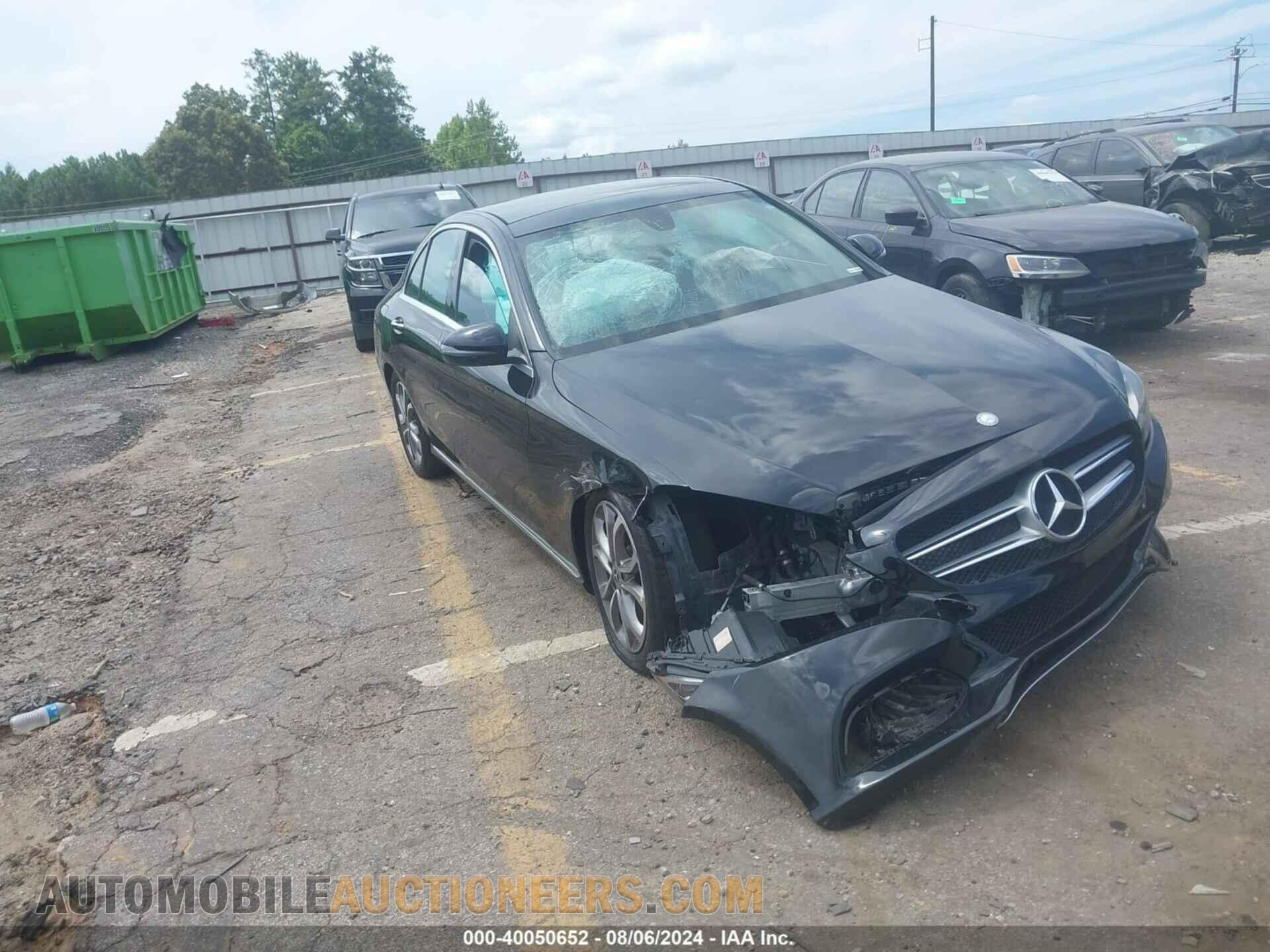 55SWF4KB1HU218345 MERCEDES-BENZ C 300 2017