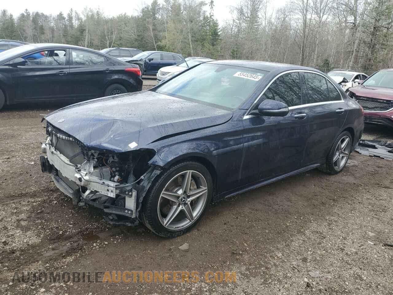 55SWF4KB1JU278664 MERCEDES-BENZ C-CLASS 2018