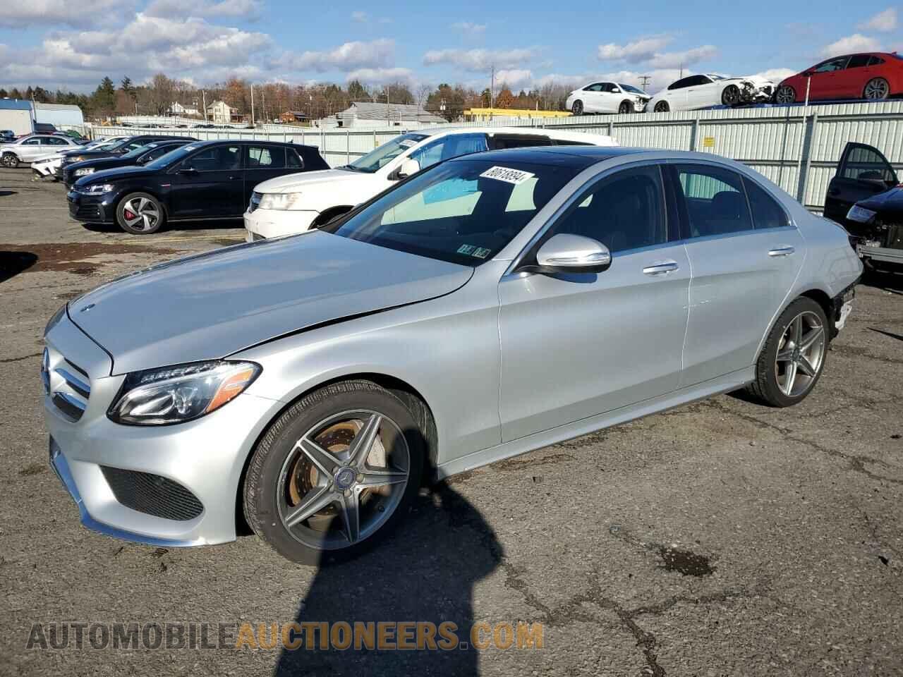 55SWF4KB2FU000945 MERCEDES-BENZ C-CLASS 2015