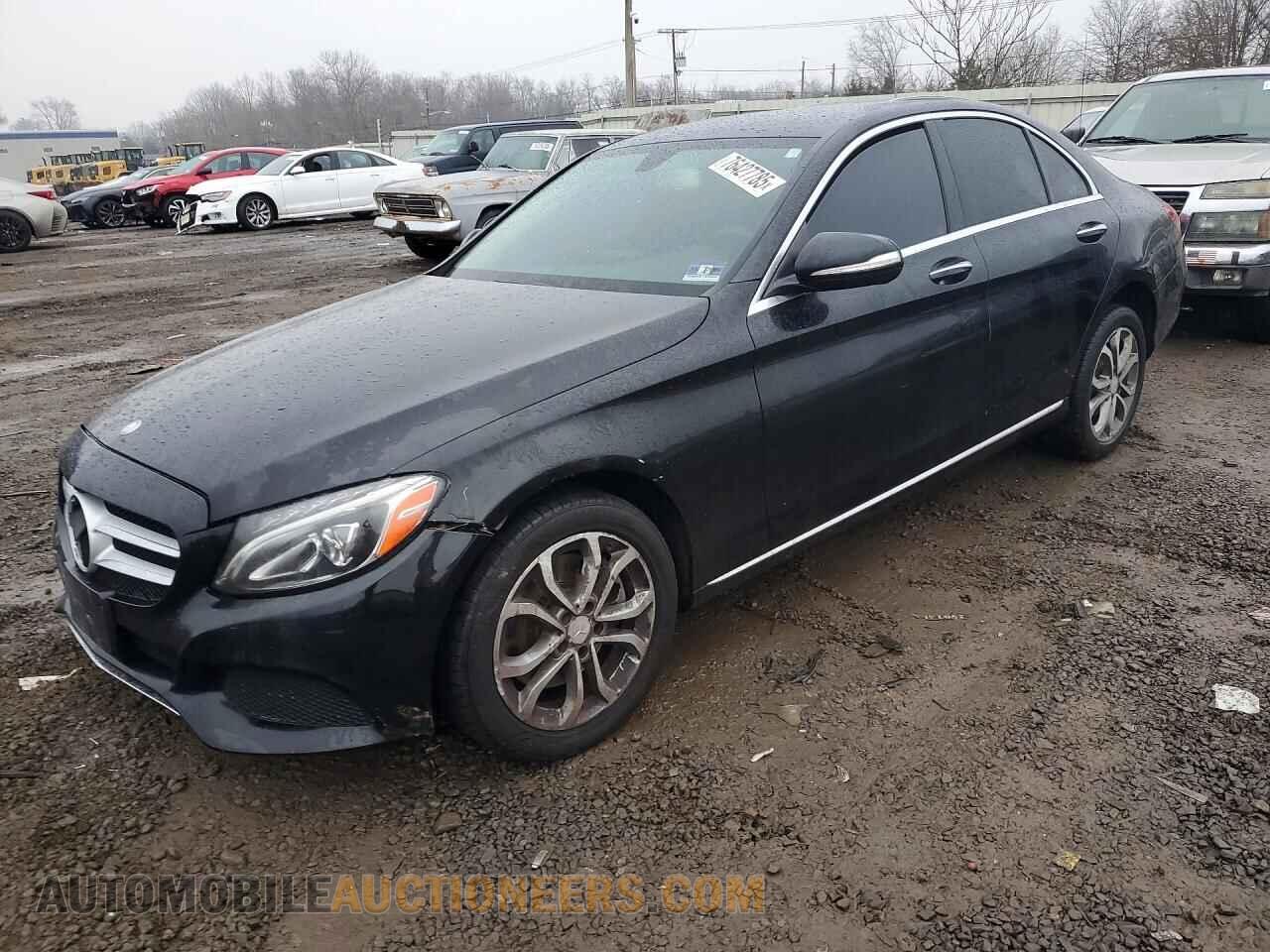 55SWF4KB2FU001061 MERCEDES-BENZ C-CLASS 2015