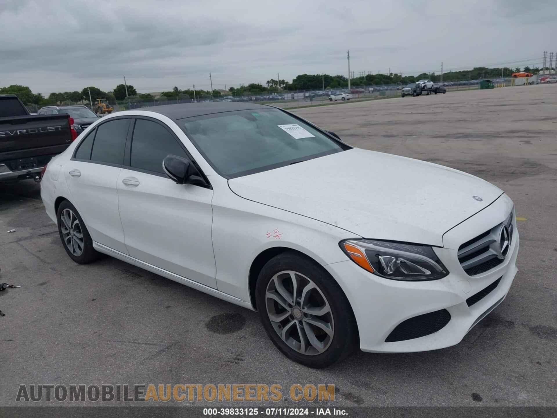55SWF4KB2FU005160 MERCEDES-BENZ C 300 2015