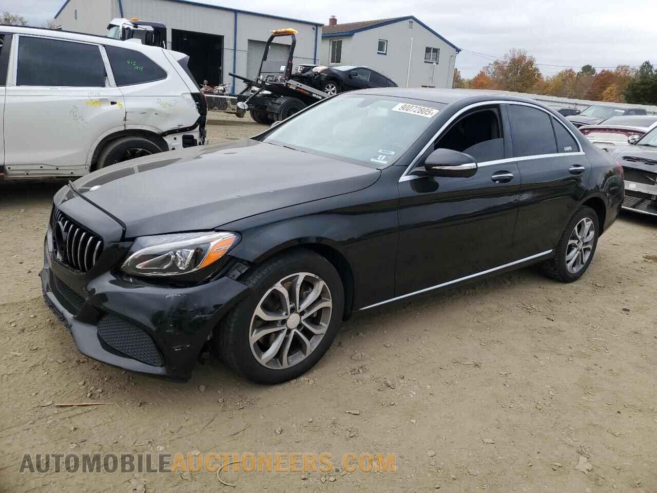 55SWF4KB2FU005482 MERCEDES-BENZ C-CLASS 2015