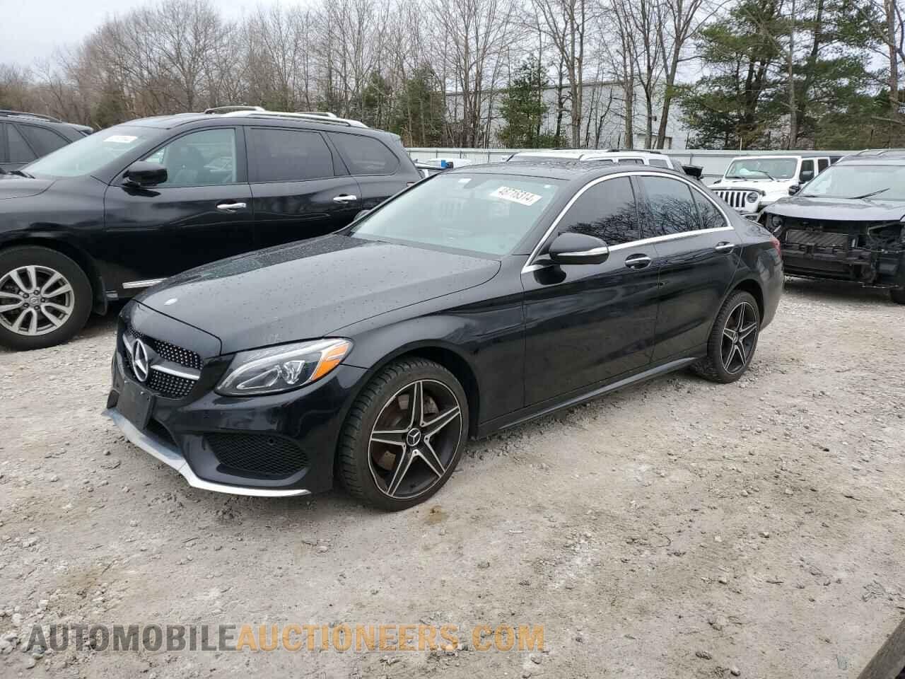 55SWF4KB2FU005580 MERCEDES-BENZ C-CLASS 2015