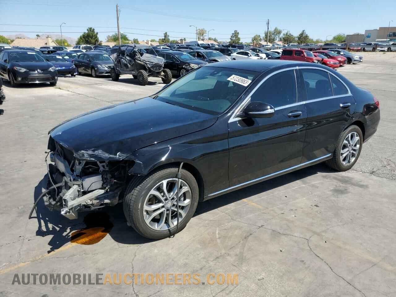 55SWF4KB2FU005949 MERCEDES-BENZ C-CLASS 2015