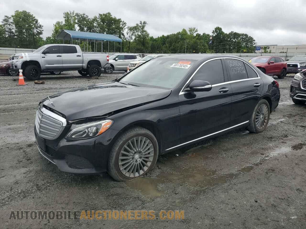 55SWF4KB2FU005952 MERCEDES-BENZ C-CLASS 2015