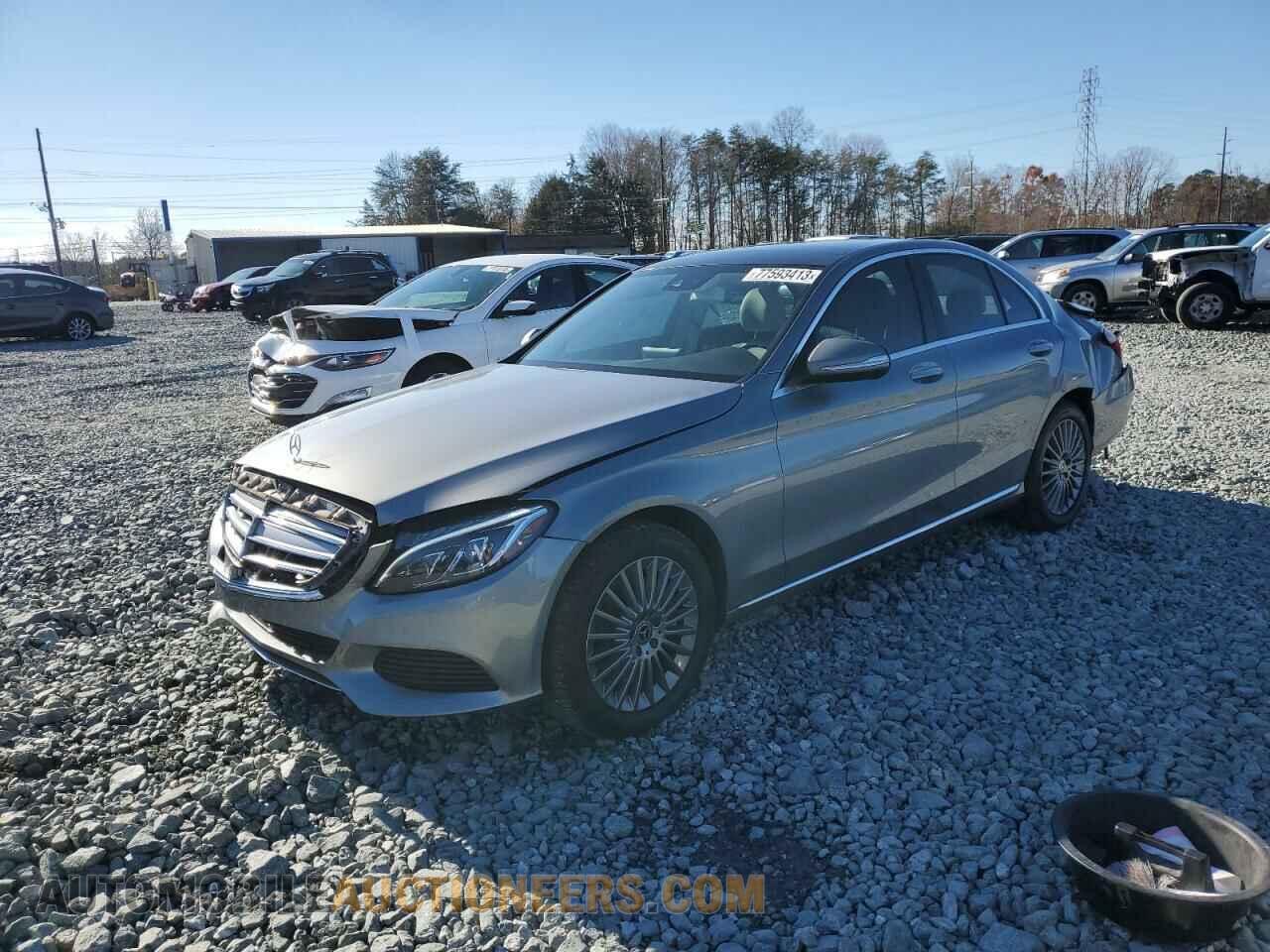 55SWF4KB2FU007314 MERCEDES-BENZ C-CLASS 2015