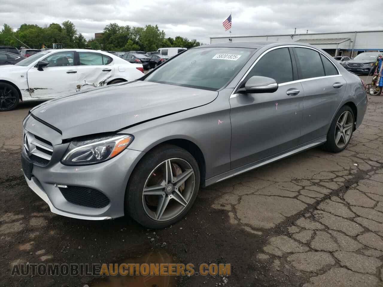 55SWF4KB2FU007443 MERCEDES-BENZ C-CLASS 2015