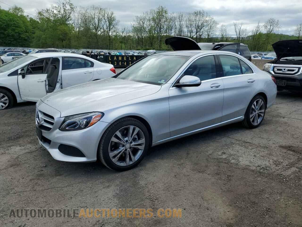 55SWF4KB2FU007944 MERCEDES-BENZ C-CLASS 2015