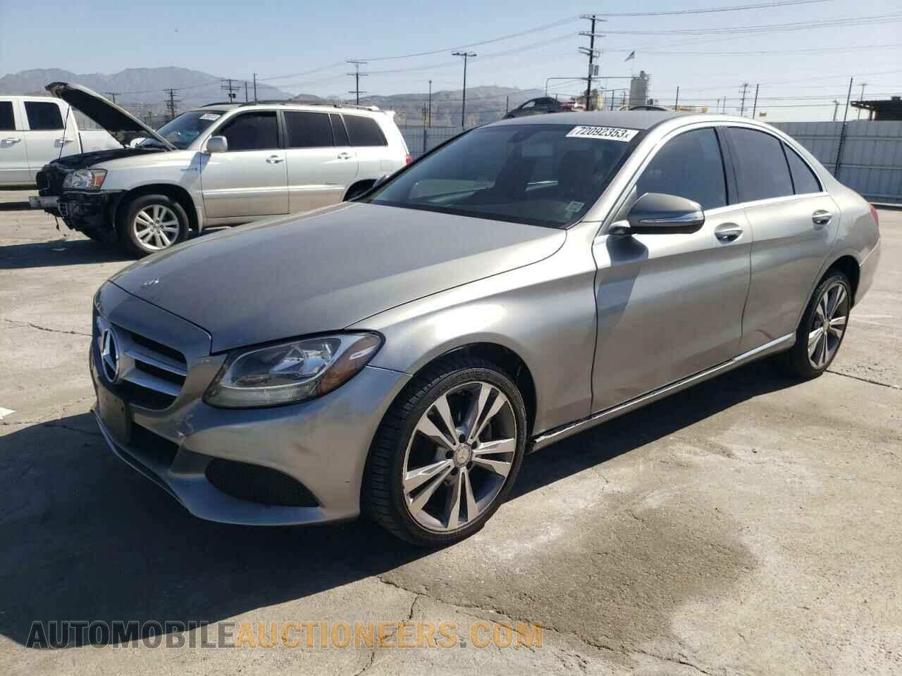 55SWF4KB2FU008849 MERCEDES-BENZ C-CLASS 2015