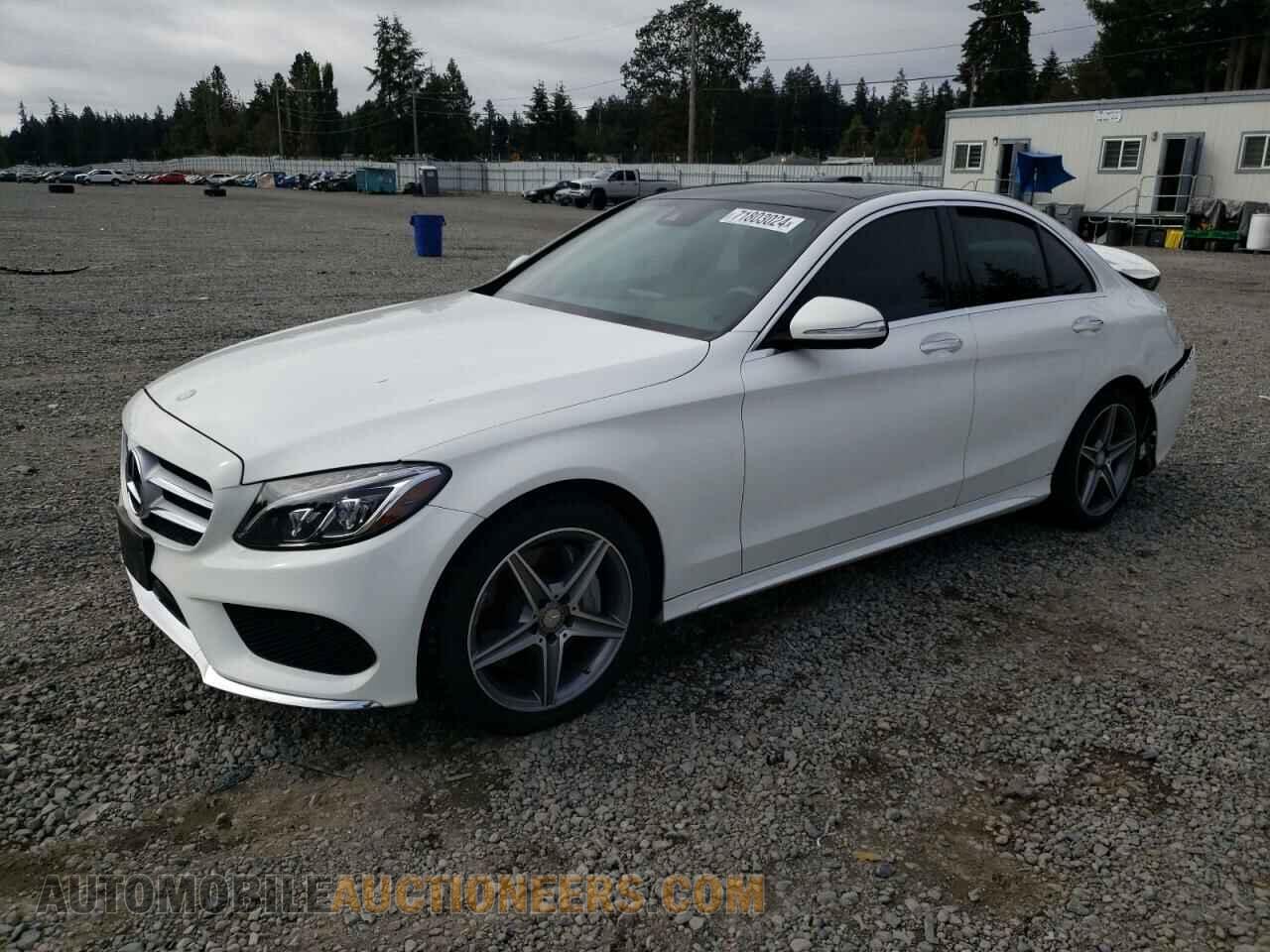 55SWF4KB2FU009581 MERCEDES-BENZ C-CLASS 2015