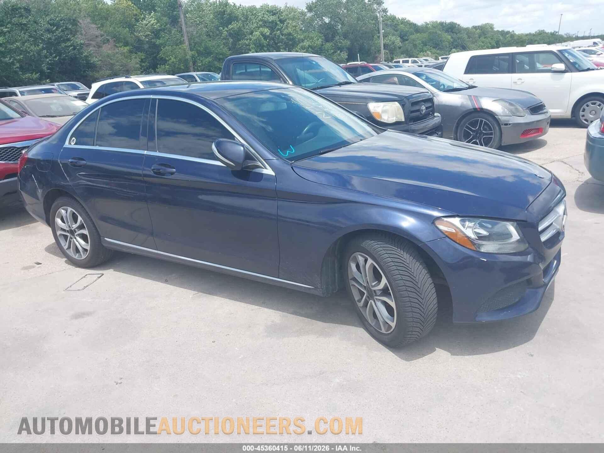 55SWF4KB2FU009807 MERCEDES-BENZ C 300 2015
