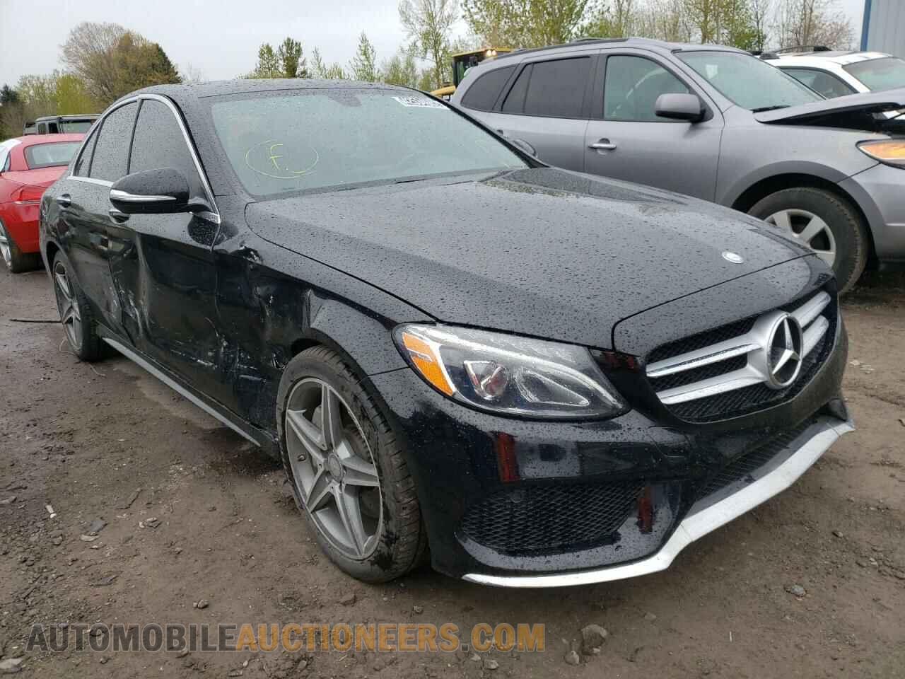 55SWF4KB2FU011864 MERCEDES-BENZ C-CLASS 2015