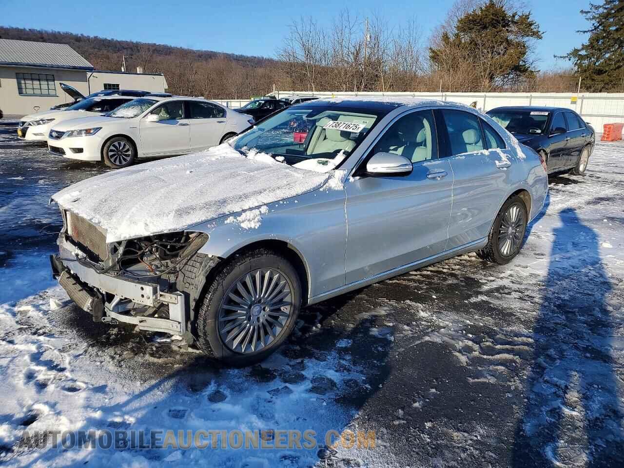 55SWF4KB2FU012416 MERCEDES-BENZ C-CLASS 2015