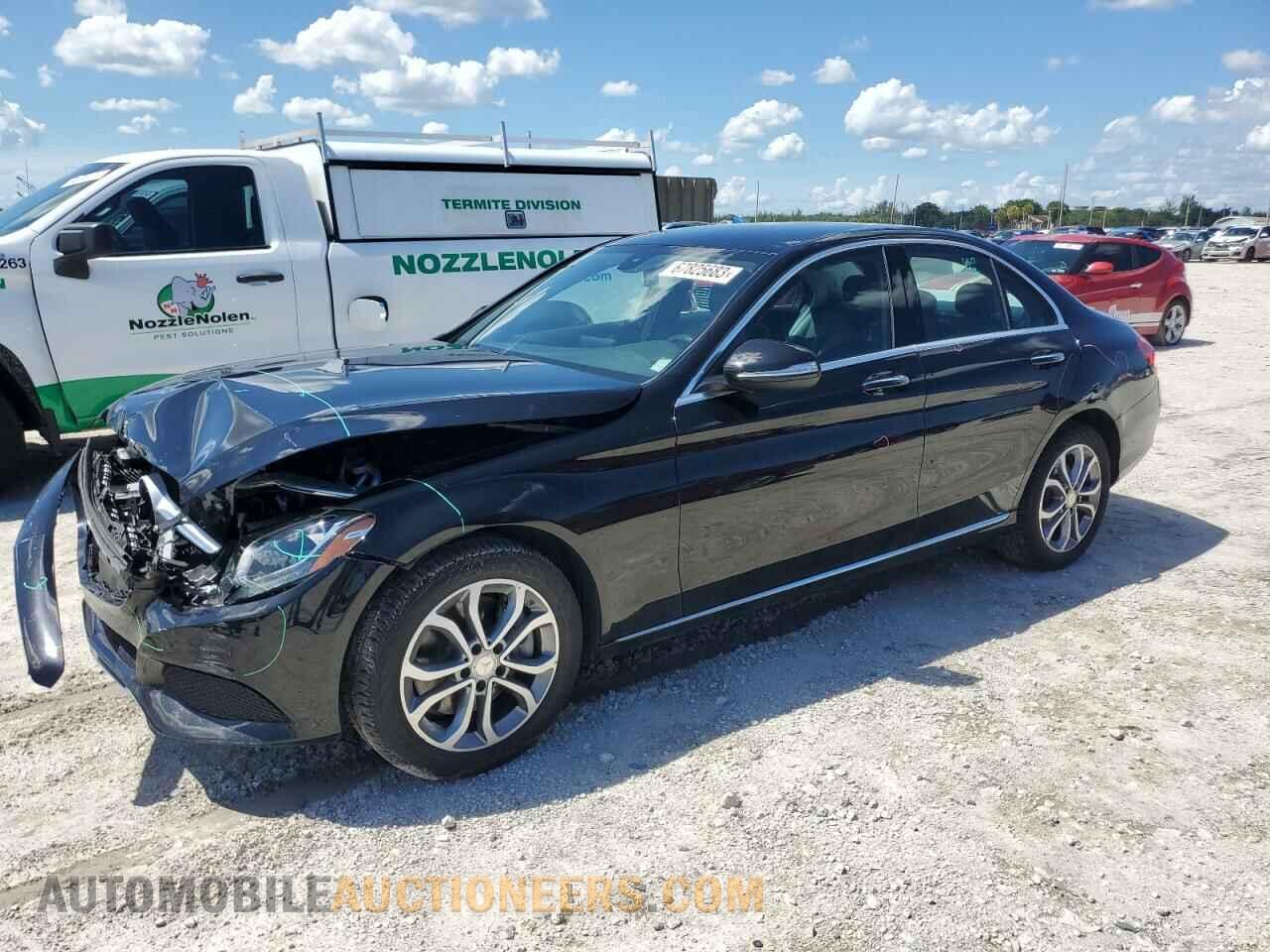 55SWF4KB2FU013338 MERCEDES-BENZ C-CLASS 2015