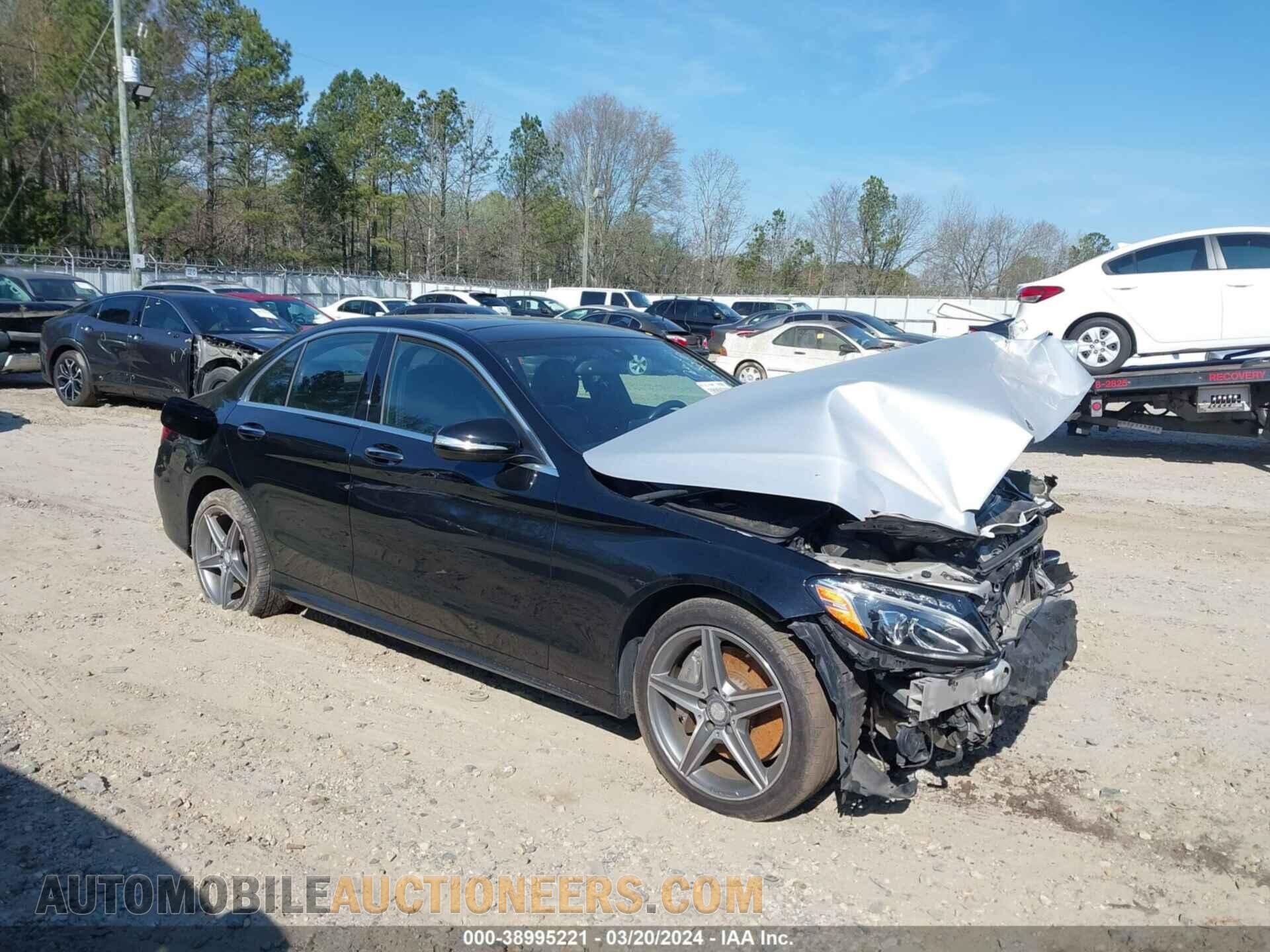 55SWF4KB2FU013498 MERCEDES-BENZ C 300 2015