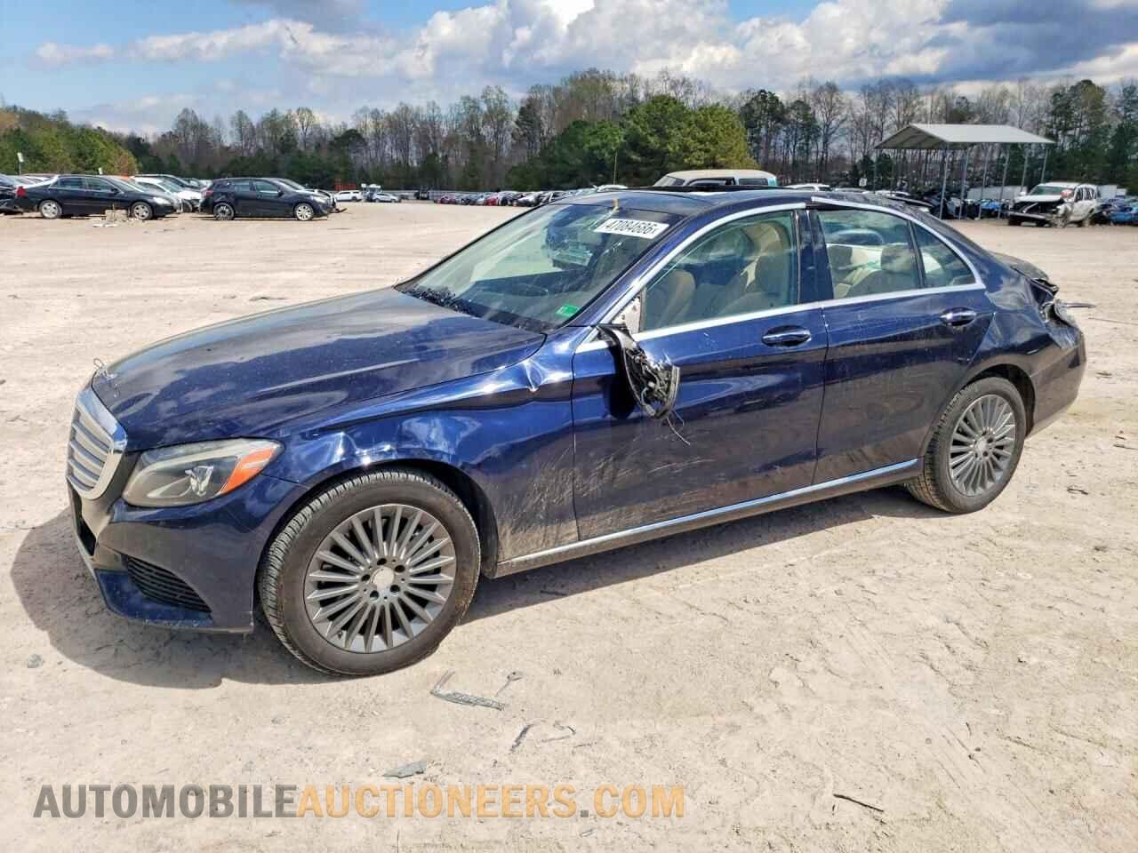 55SWF4KB2FU015901 MERCEDES-BENZ C-CLASS 2015