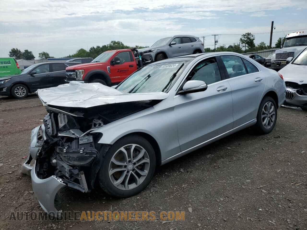 55SWF4KB2FU019656 MERCEDES-BENZ C-CLASS 2015