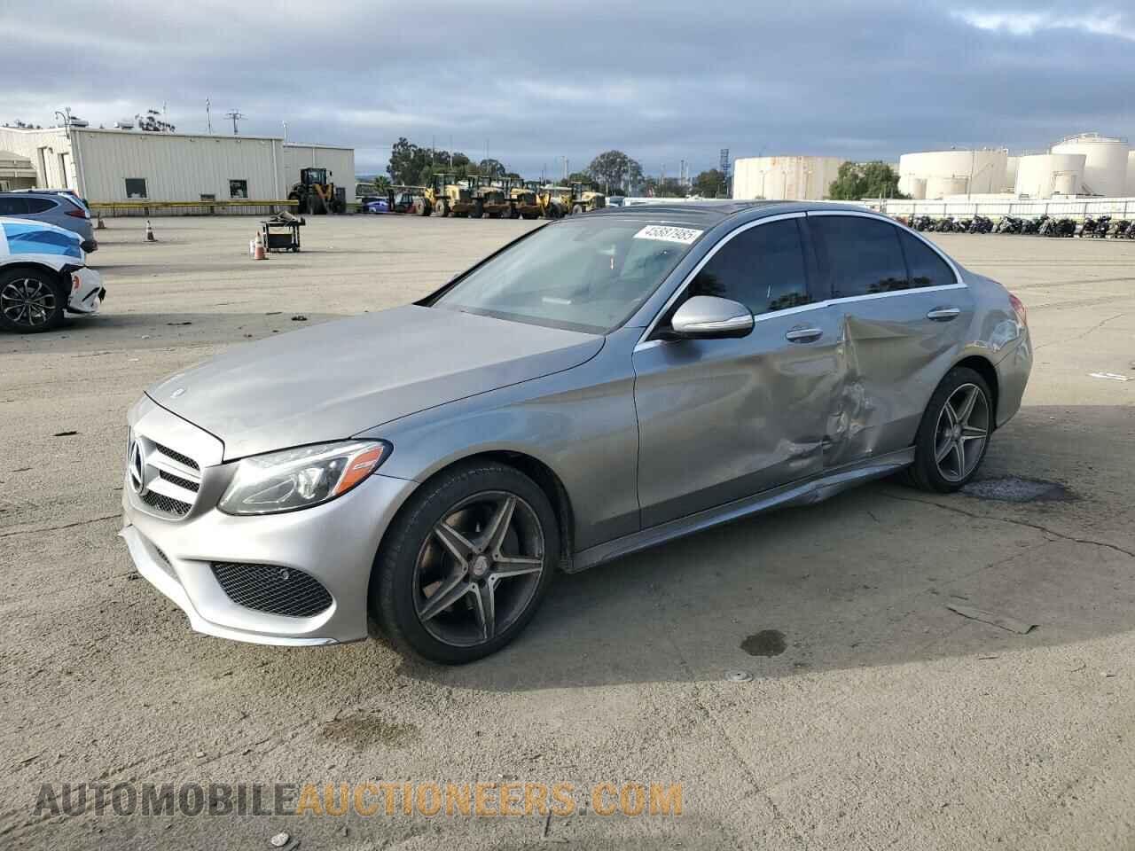 55SWF4KB2FU020547 MERCEDES-BENZ C-CLASS 2015