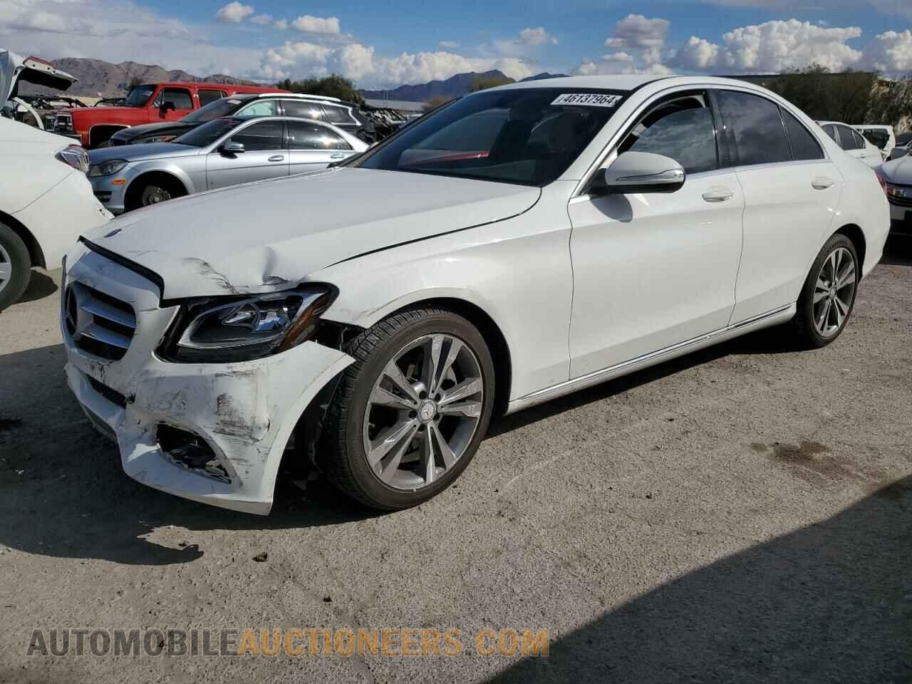 55SWF4KB2FU021634 MERCEDES-BENZ C-CLASS 2015