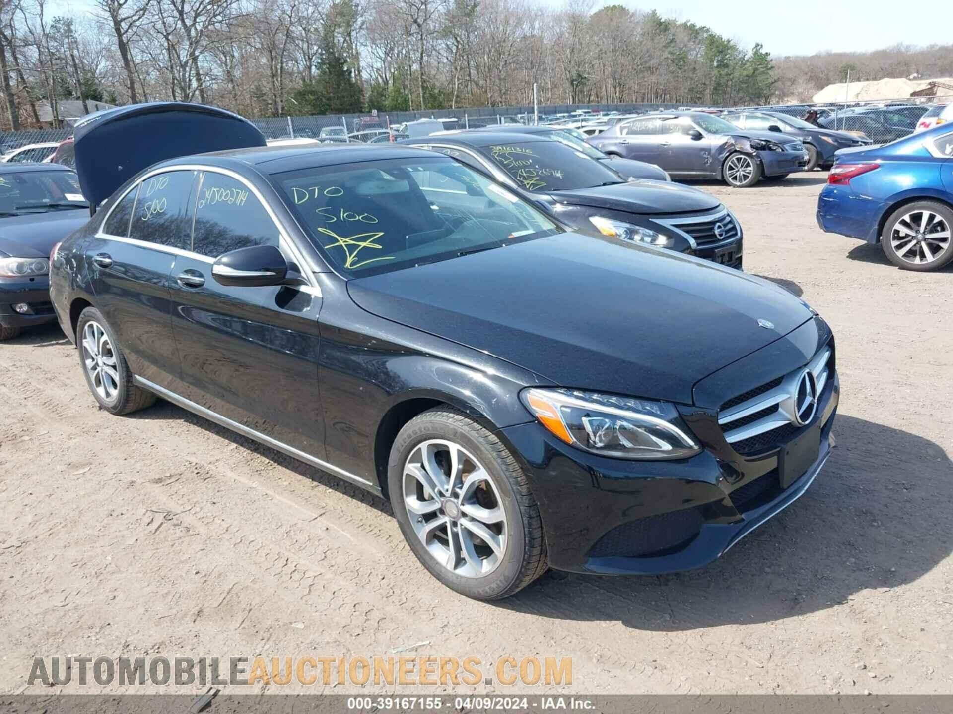 55SWF4KB2FU021729 MERCEDES-BENZ C 300 2015