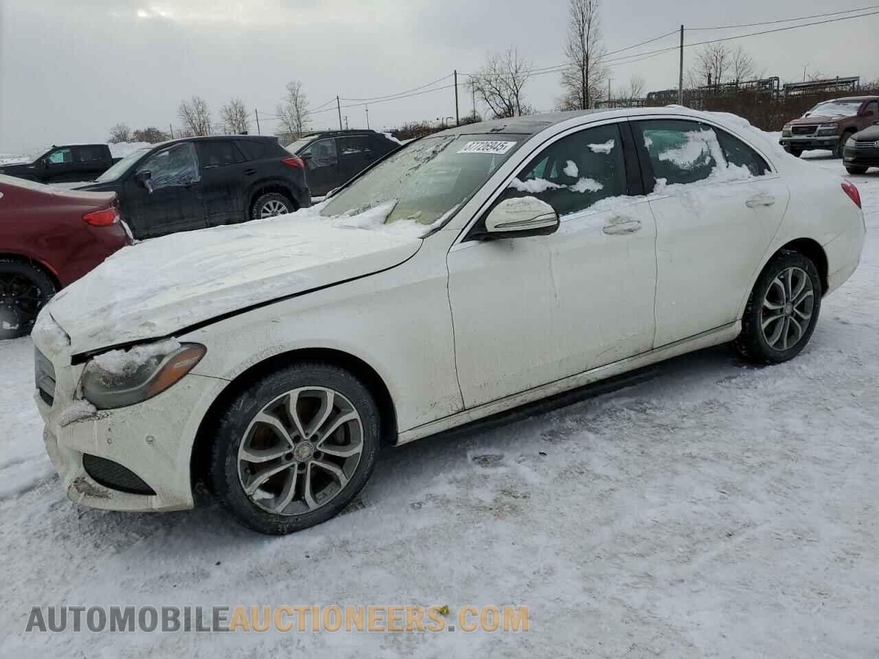 55SWF4KB2FU025084 MERCEDES-BENZ C-CLASS 2015