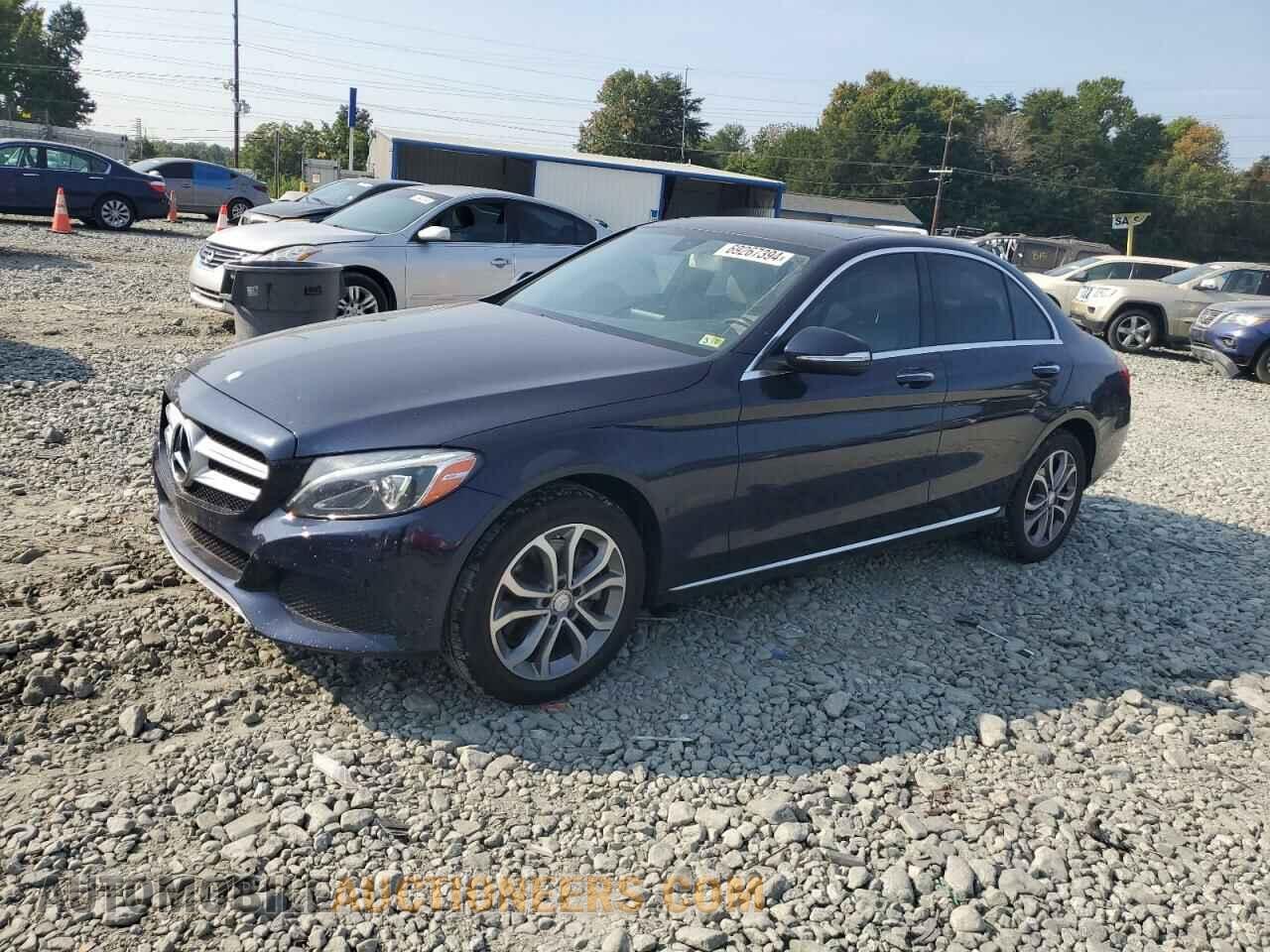 55SWF4KB2FU025439 MERCEDES-BENZ C-CLASS 2015