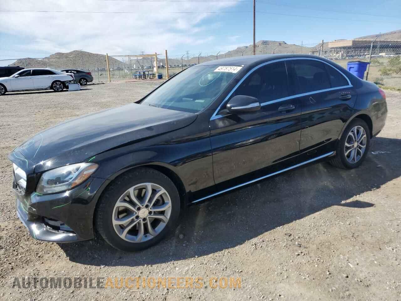 55SWF4KB2FU033721 MERCEDES-BENZ C-CLASS 2015