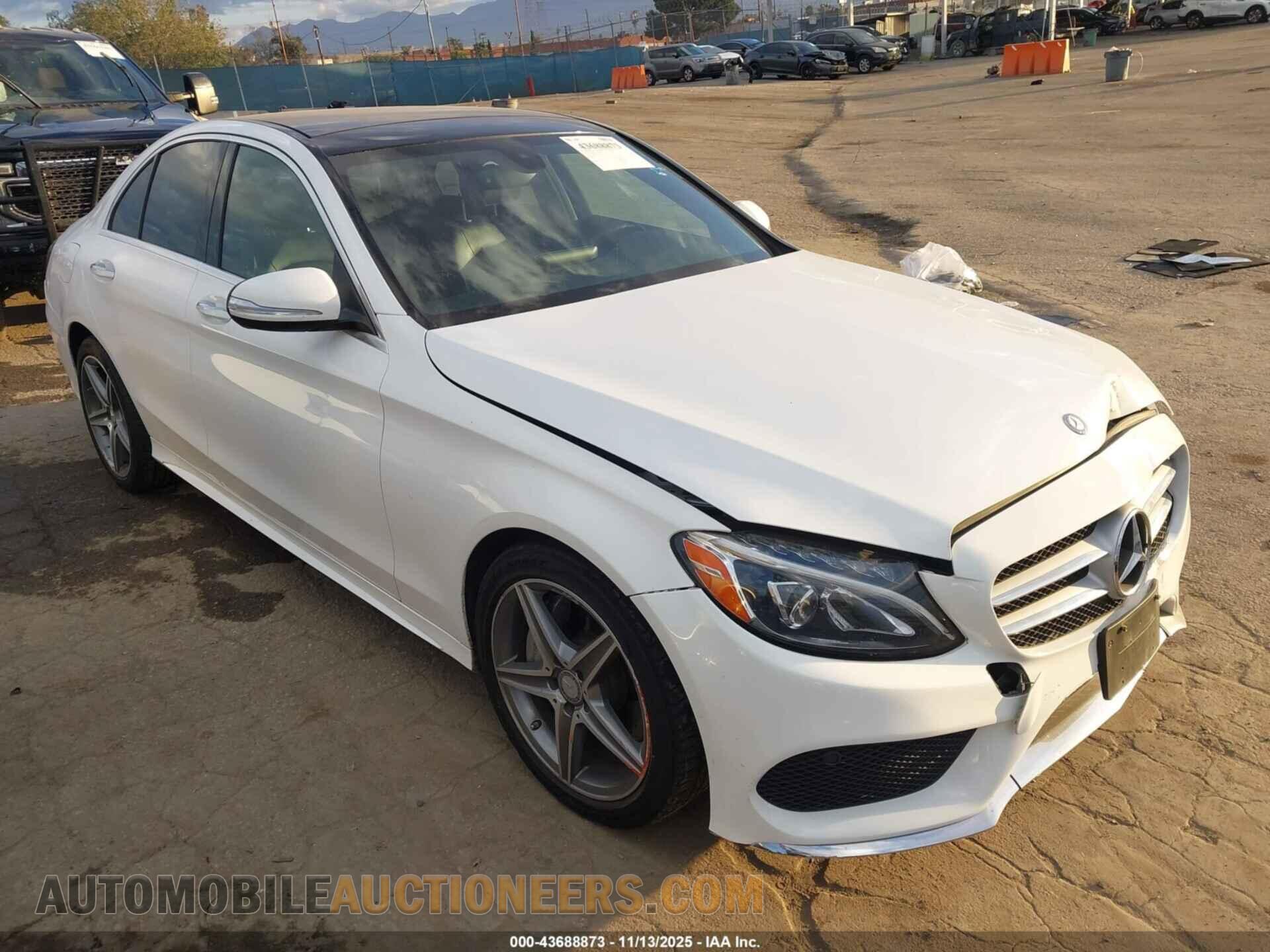 55SWF4KB2FU034304 MERCEDES-BENZ C 300 2015