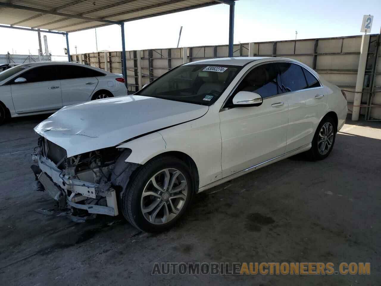 55SWF4KB2FU037493 MERCEDES-BENZ C-CLASS 2015