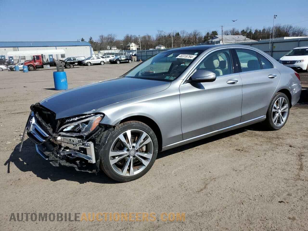 55SWF4KB2FU047053 MERCEDES-BENZ C-CLASS 2015