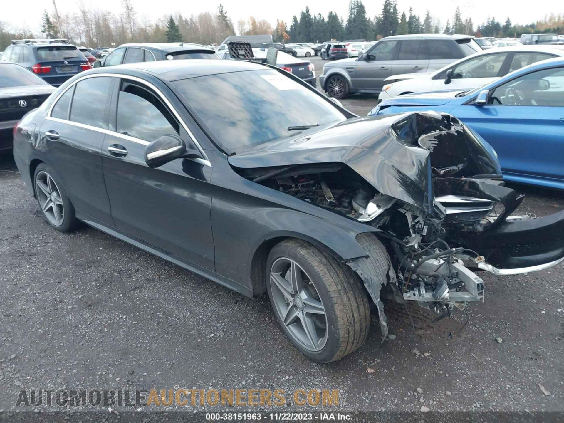 55SWF4KB2FU047876 MERCEDES-BENZ C 300 2015
