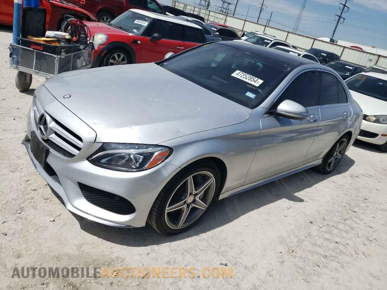 55SWF4KB2FU054133 MERCEDES-BENZ C-CLASS 2015