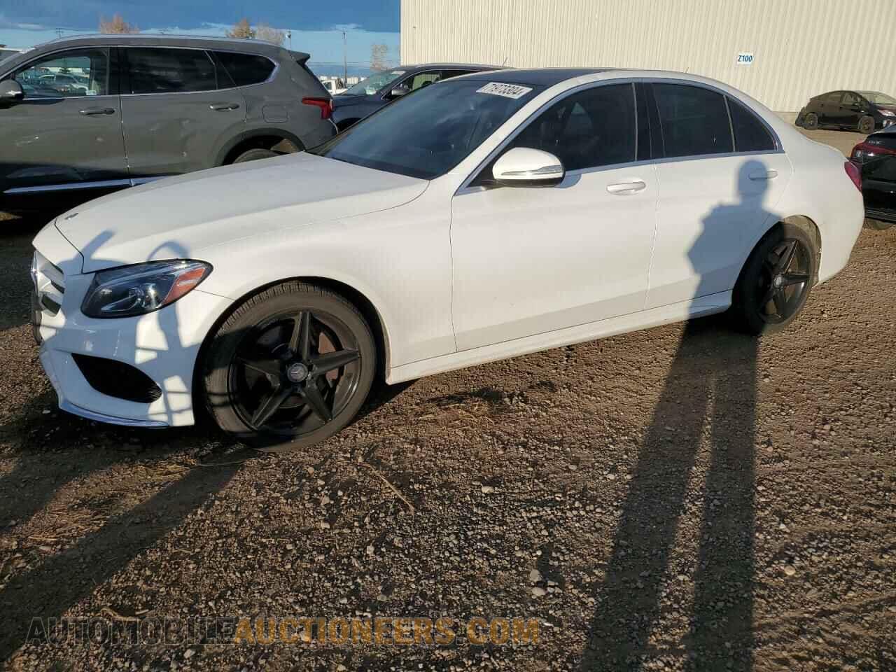 55SWF4KB2FU056965 MERCEDES-BENZ C-CLASS 2015