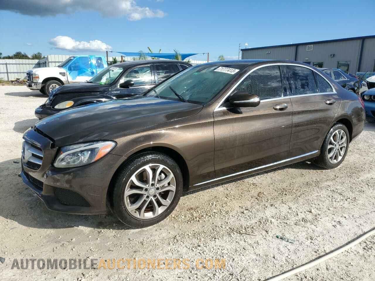 55SWF4KB2FU058621 MERCEDES-BENZ C-CLASS 2015